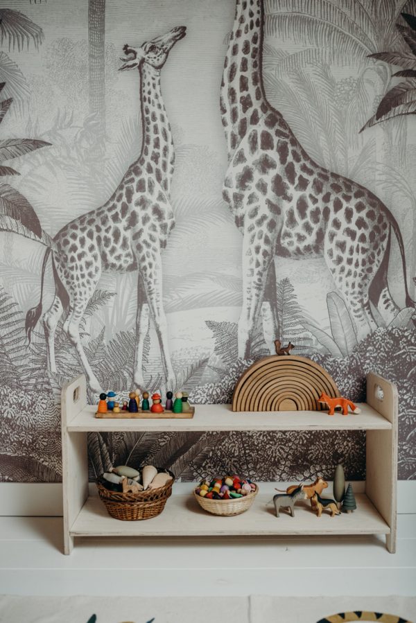 Klimdriehoeken - Toy Shelf | Klein 100x51x30 cm