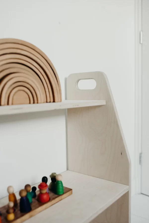 Klimdriehoeken - Toy Shelf | Groot 100x80x30 cm - Afbeelding 3