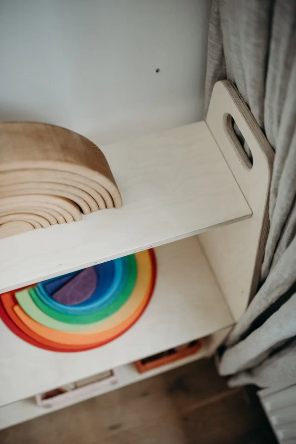 Klimdriehoeken - Toy Shelf | Groot 100x80x30 cm - Afbeelding 2