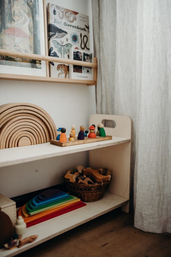 Klimdriehoeken - Toy Shelf | Klein 100x51x30 cm - Afbeelding 2