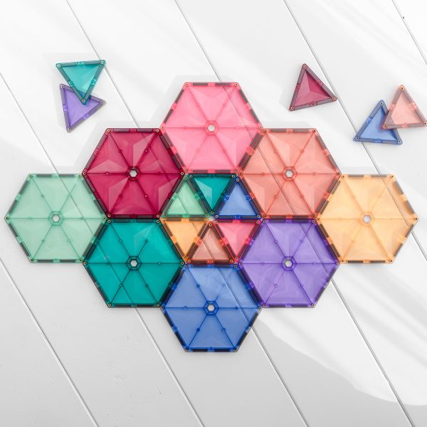 Connetix - Rainbow Geometry Pack | 30 Stuks - Afbeelding 3
