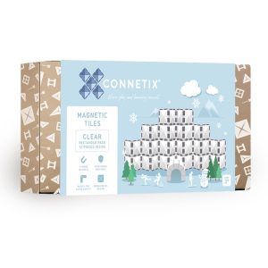 Connetix - Clear Rectangle Pack | 12 Stuks