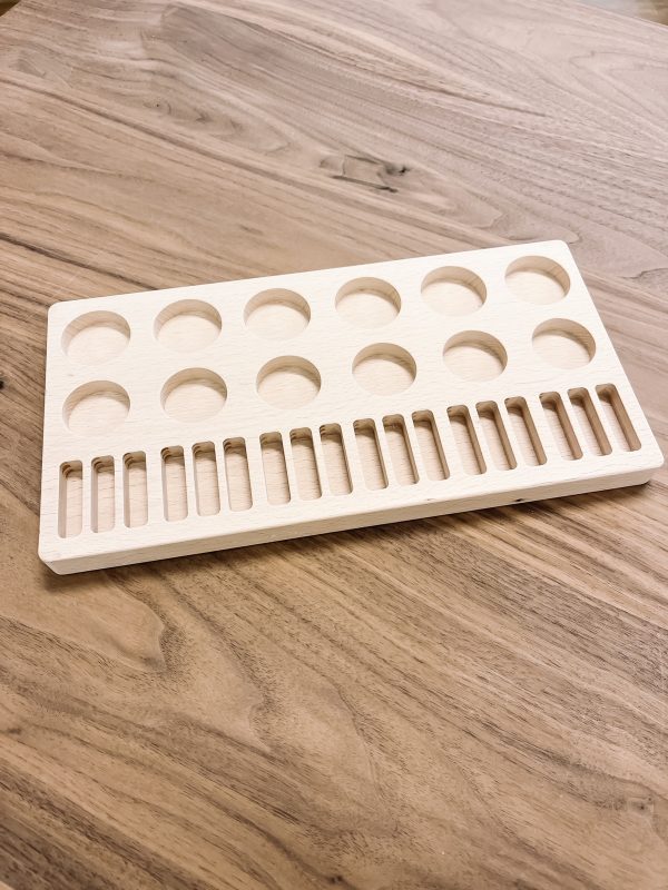 Houten houder | Grapat Nins, Mates, Munten en Ringen | 2x Seizoensset - Afbeelding 2