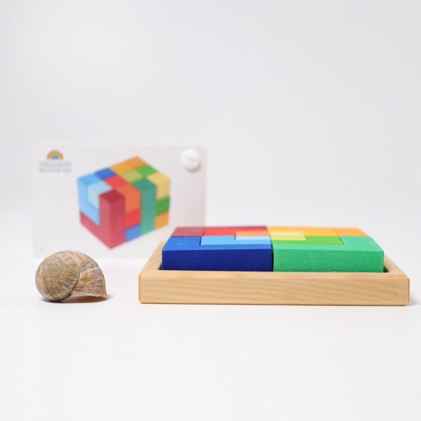 GRIMM'S - Houten Puzzel Vierkant | Klein - Afbeelding 4
