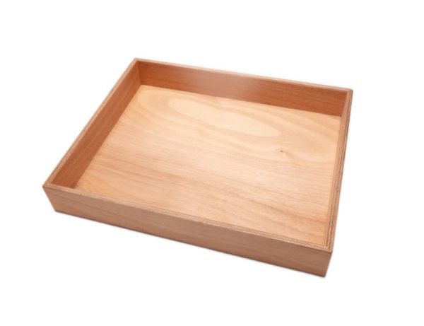 Houten speelbak met deksel (optioneel) | Grennn | 30x40 cm