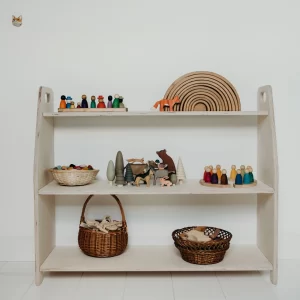 Klimdriehoeken - Toy Shelf | Groot 100x80x30 cm