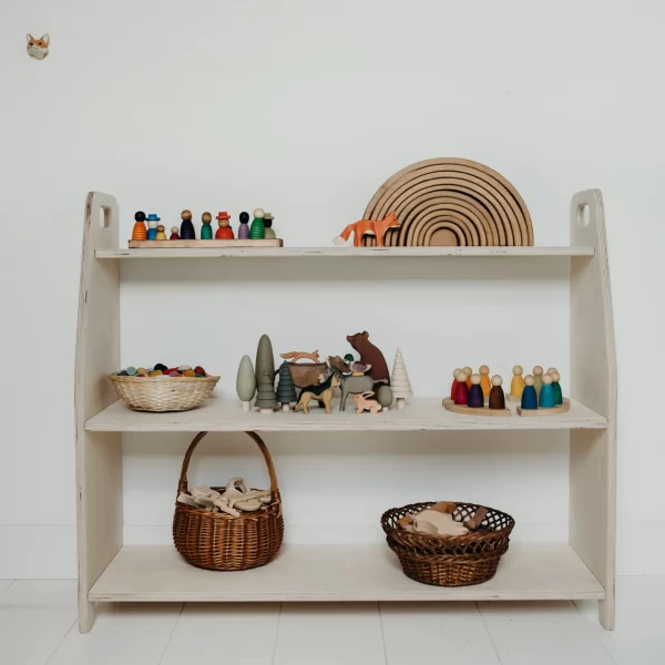 Klimdriehoeken - Toy Shelf | Groot 100x80x30 cm