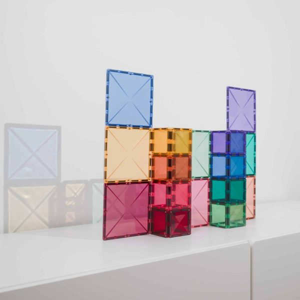 Connetix - Pastel Square Pack | 40 Stuks - Afbeelding 5