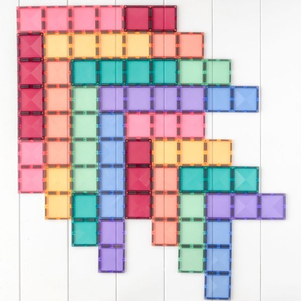 Connetix - Pastel Rectangle Pack | 24 Stuks - Afbeelding 3
