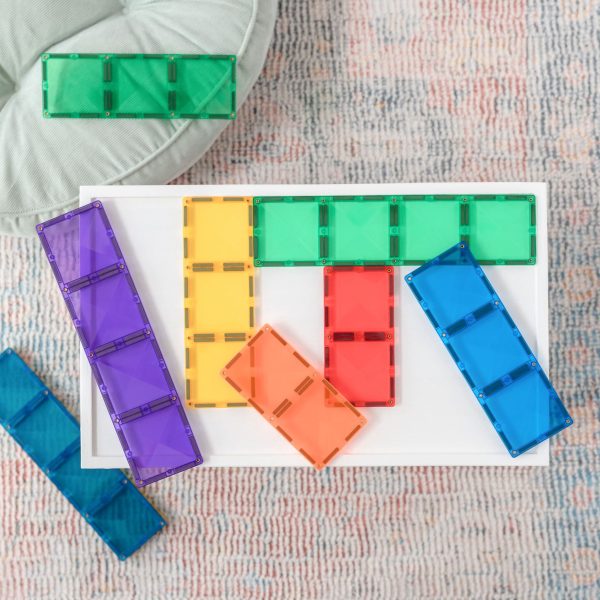 Connetix - Rainbow Rectangle Pack | 18 Stuks - Afbeelding 2