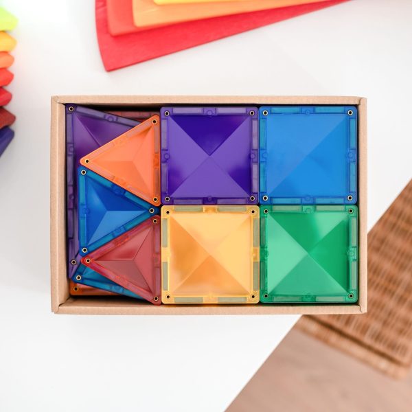 Connetix - Rainbow Starter Pack | 60 Stuks - Afbeelding 6