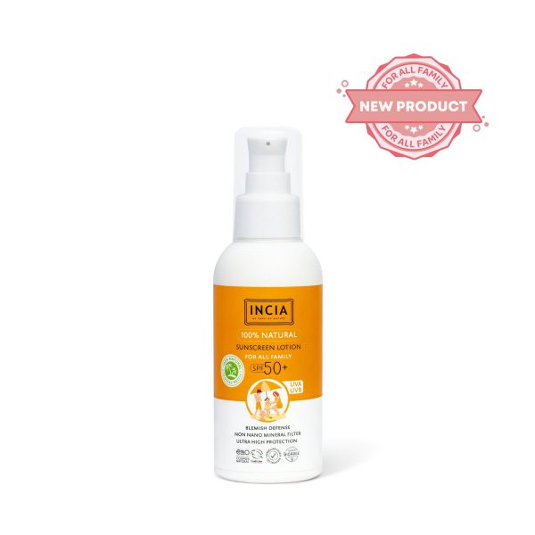 INCIA | Natuurlijke Zonnebrandcrème voor het hele gezin SPF 50 - Afbeelding 2