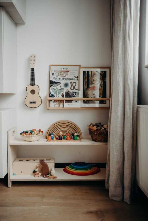 Klimdriehoeken - Toy Shelf | Klein 100x51x30 cm - Afbeelding 7
