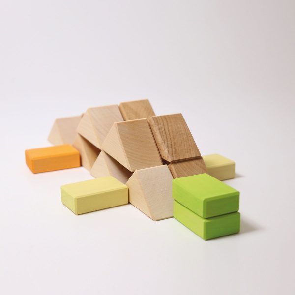 GRIMM's - Bouwwereld Blokkenset | Pastel Duo - Afbeelding 10