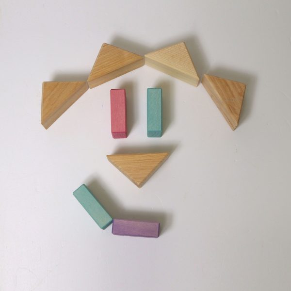 GRIMM's - Bouwwereld Blokkenset | Pastel Duo - Afbeelding 13