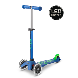 Micro Step - Mini | Deluxe LED | Blauw/Groen