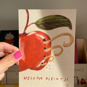 Heartilyart - Kaartje | Welkom Kleintje