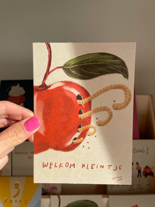 Heartilyart - Kaartje | Welkom Kleintje