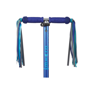 Micro Step - Stuur Linten | Blauw Reflecterend