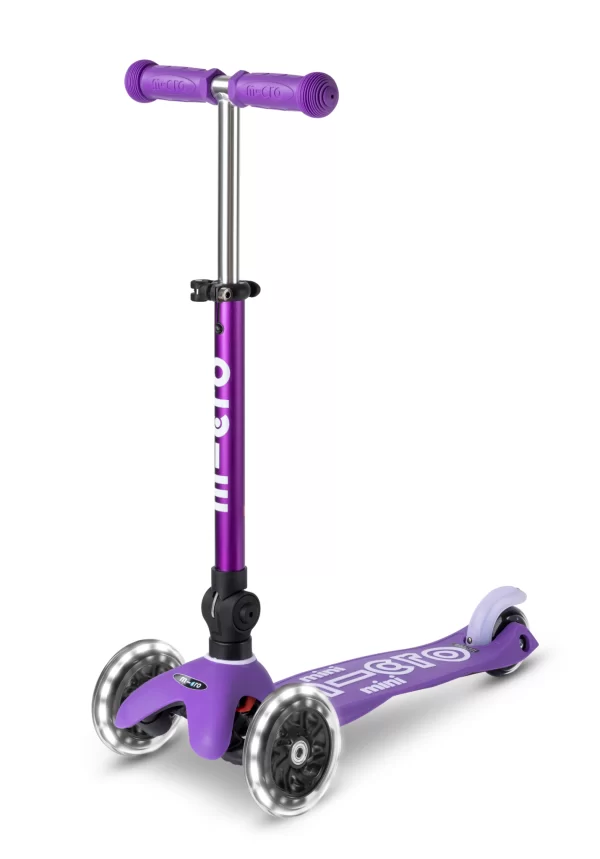 Micro Step - Mini | Deluxe LED Inklapbaar | Paars - Afbeelding 3