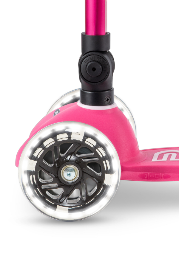 Micro Step - Mini | Deluxe LED Inklapbaar | Roze - Afbeelding 7