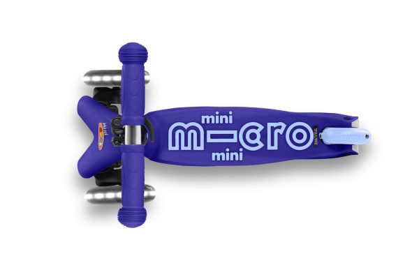 Micro Step -  Mini Micro 3 In 1 | Deluxe Push LED | Blauw - Afbeelding 4