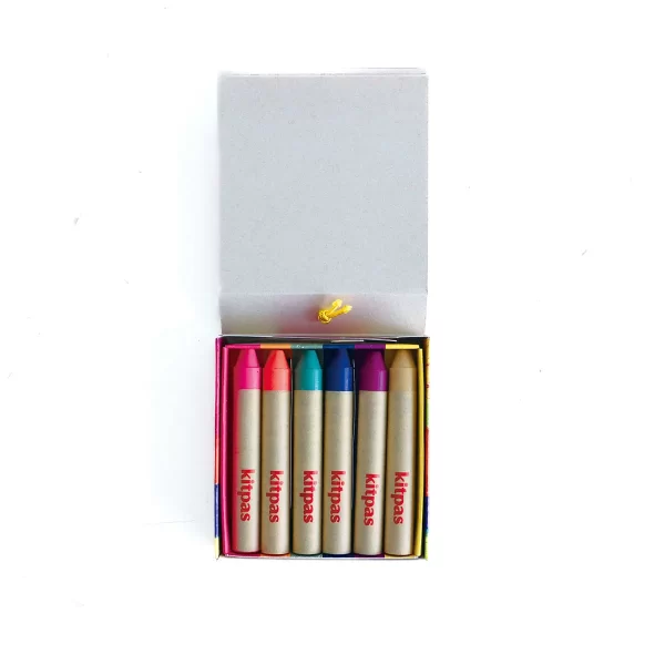 Kitpas - (Raam) krijt 6 stuks | Ecru