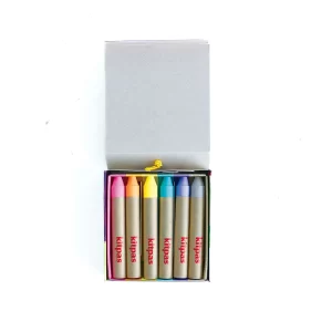 Kitpas - (Raam) krijt 6 stuks | Pastel