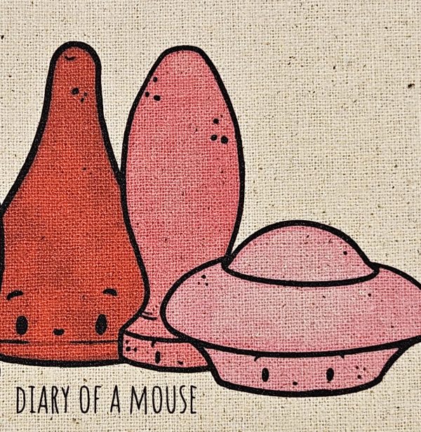 Tas van Gerecycled Katoen | Grapat Loose Parts | Diary of a Mouse - Afbeelding 2