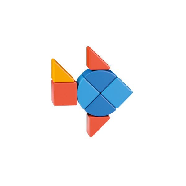 Geomag - Magicube Animals/Dieren 9 Stuks | 1+ Jaar - Afbeelding 5