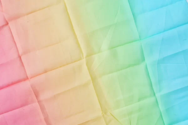 Laura's Play Cotton - Speeldoek | Pastel Regenboog | 90 cm x 90 cm - Afbeelding 4