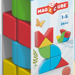 Geomag - Magicube Blocks Recycled Crystal 24 Stuks | 1+ Jaar