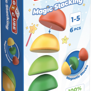Geomag - Magicube Blocks Recycled Stacking 6 Stuks | 1+ Jaar