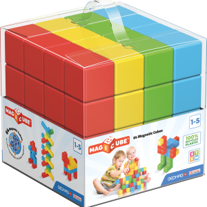 Geomag - Magicube Full Color Recycled Crystal 64 Stuks | 1+ Jaar