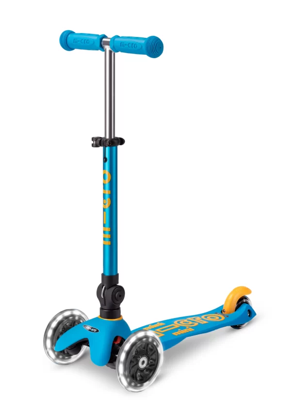 Micro Step - Mini | Deluxe LED Inklapbaar | Ocean Blue - Afbeelding 7