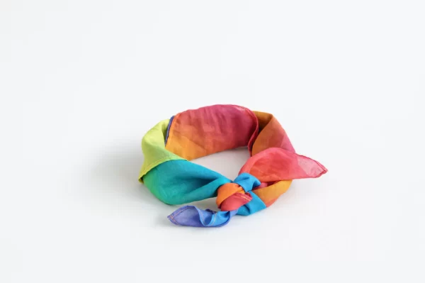 Laura's Play Cotton - Speeldoek | Regenboog | 50 cm x 50 cm - Afbeelding 4