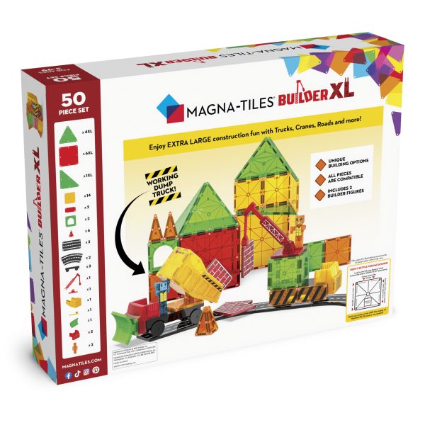 MAGNA-TILES - Builder XL | 50 Stuks - Afbeelding 4