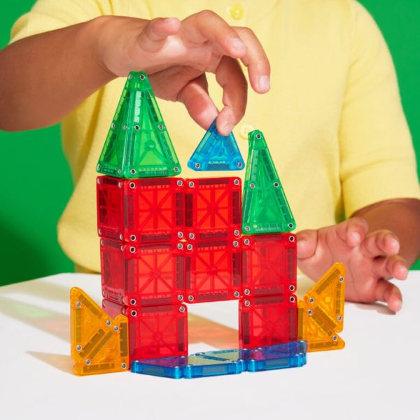 MAGNA-TILES - MicroMAGS Travelset in blik | 26 Stuks - Afbeelding 4