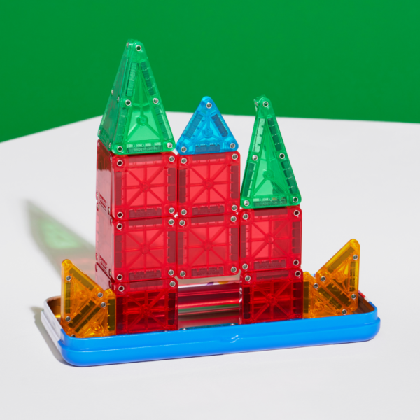 MAGNA-TILES - MicroMAGS Travelset in blik | 26 Stuks - Afbeelding 3