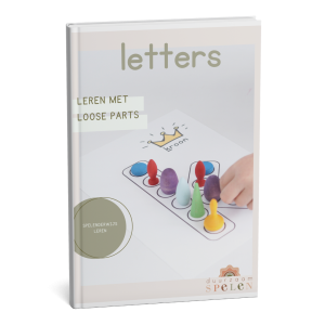 Leren met Loose Parts - Letters | Printable E-book