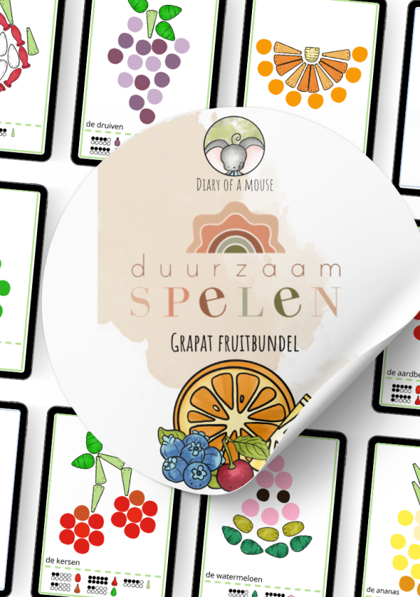 Digitale Grapat Bundel | Fruit - Printables - Afbeelding 2