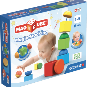 Geomag - MagiCube Blocks Recycled Stacking 8 pcs | 1+ Jaar
