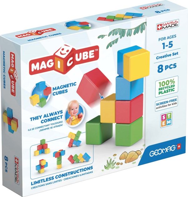 Geomag - MagiCube Creative Set 8 Stuks | 1+ Jaar