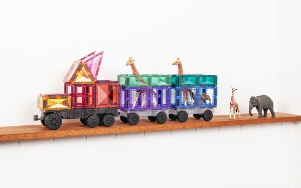 Connetix - Pastel Transport Pack | 50 Stuks - Afbeelding 2