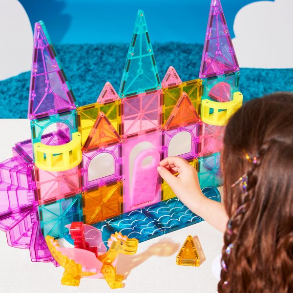 MAGNA-TILES - Castle DLX | 48 Stuks - Afbeelding 7