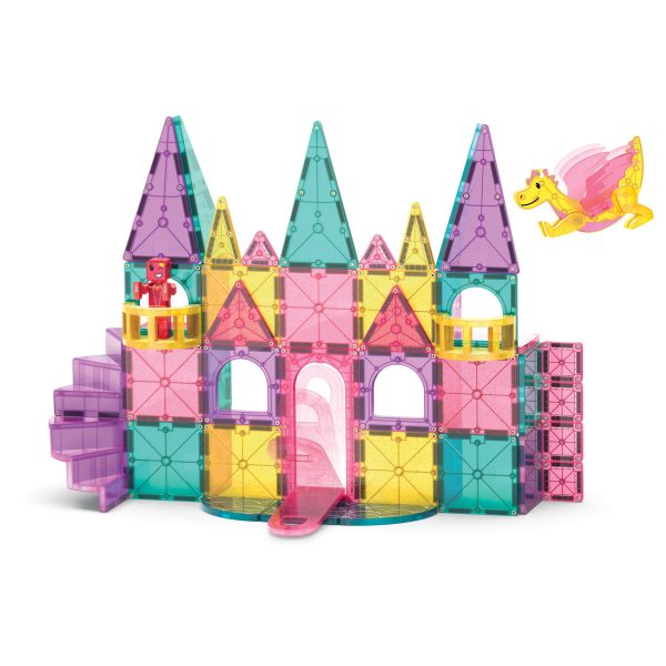 MAGNA-TILES - Castle DLX | 48 Stuks - Afbeelding 4