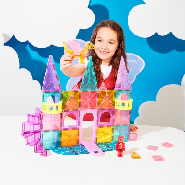 MAGNA-TILES - Castle DLX | 48 Stuks - Afbeelding 6