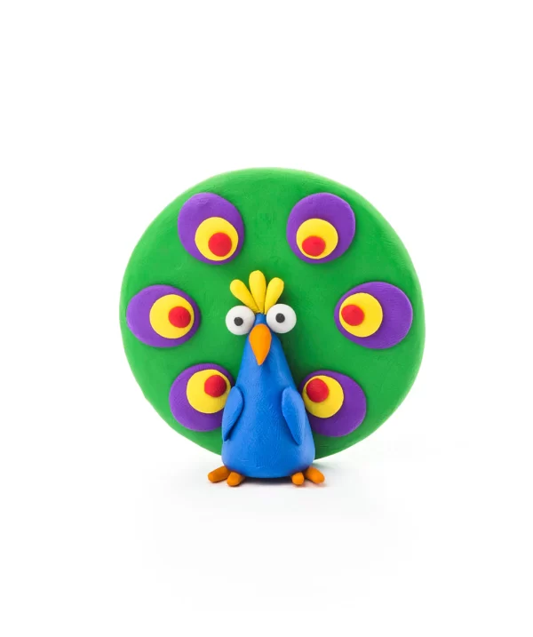 HeyClay - Pauw/Peacock | 3 Potjes - Afbeelding 3