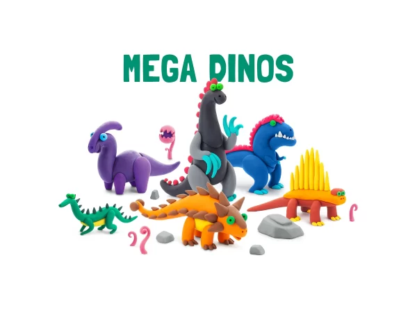 HeyClay - Mega Dino's | 15 Potjes - Afbeelding 9