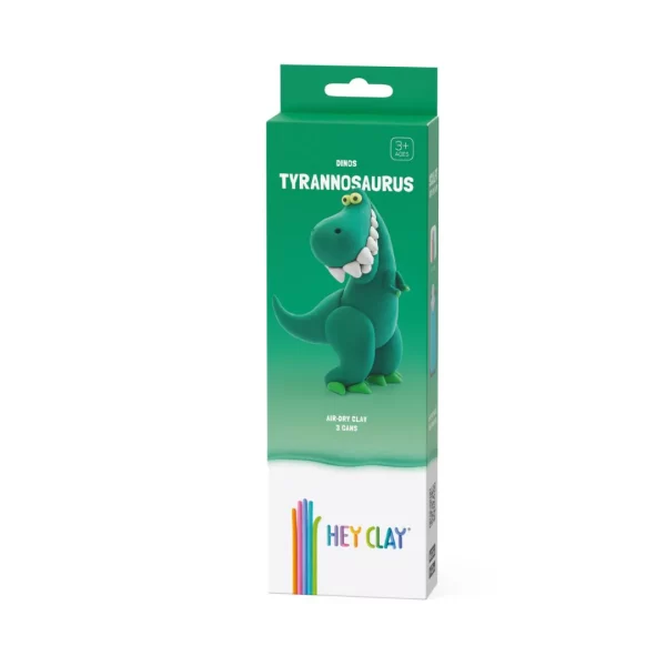HeyClay - Tyrannosaurus T-Rex | 3 Potjes - Afbeelding 4